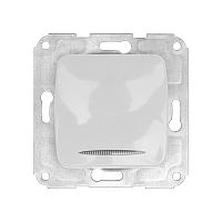 DEA Выключатель 1кл (инд) с/у 10А мех. Бел KRANZ | код KR-78-0201 | KRANZ