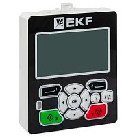 Сменная операторская панель для преобразователя частоты PRO-Drive PD-500 EKF | код PD-500-ACC-CP86 | EKF