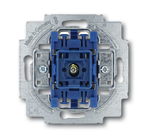 Механизм 1-клавишного контрольного переключателя с лампой, с N-клеммой, 10А 250В | код 1022-0-0474 | ABB
