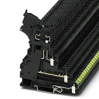Клеммы для установки предохранителей UT 4-PE/L/HESILA 250 (5X20) | код 3214323 | PHOENIX CONTACT