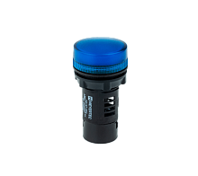 Сигнальная лампа,16мм, белый, 220V AC, моноблок IP40 MT16-D61 | код 73807 | MEYERTEC