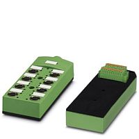 Коробка датчика и исполнительного элемента SACB-8/16-L-C SCO OTB | код 1437232 | PHOENIX CONTACT