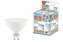 Лампа светодиодная PAR16 10 Вт, 230 В, 6500 К, GU10 Народная | код SQ0340-1666 | TDM НАРОДНЫЙ