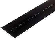 Термоусаживаемая трубка REXANT 120,0/60,0 мм, черная, упаковка 10 шт. по 1 м | код 25-0120 | REXANT