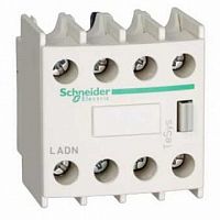 Дополнительный контактный блок 3НО+1НЗ фронтальный монтаж EN50012 |  код. LADN31P |  Schneider Electric