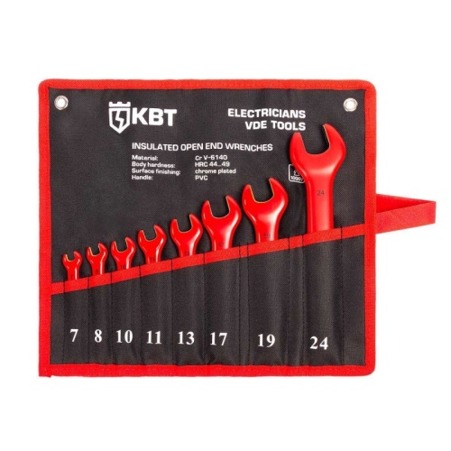 Набор диэлектрических однорожковых ключей НИИ-24 серия ЭКСПЕРТ | код 89750 | КВТ Набор диэлектрических однорожковых ключей НИИ-24 серия ЭКСПЕРТ | код 89750 | КВТ