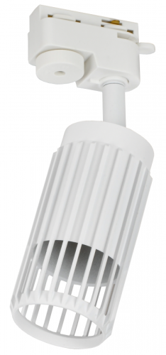 Светильник 4206 декор. трековый GU10 белый IEK | код LT-UPB0-4206-GU10-1-K01 | IEK