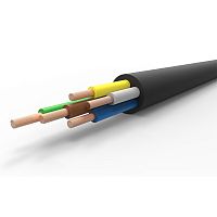 Кабель промышленный гибкий КГтп-ХЛ 5х2,5 мм кв, длина 20 метров, ГОСТ REXANT | код 01-8432-20 | REXANT
