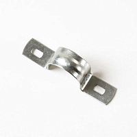 Скоба крепежная двухлапковая СМД 31-32 метал. оцинк. | код TKE-SMK-31-32-2 | TOKOV ELECTRIC