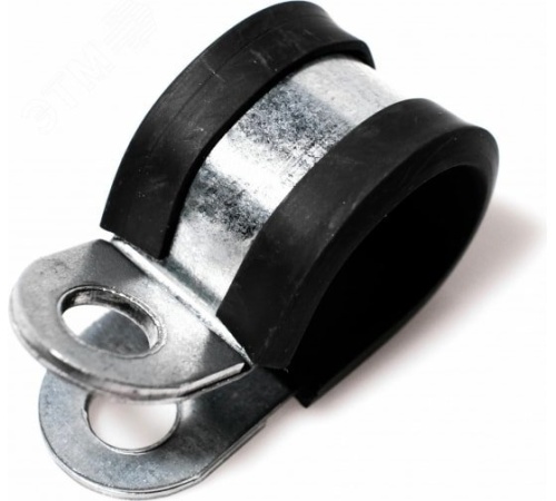 Скоба резиноармированная Рубер 15/12 | код RB15/12D51 | Мир хомутов