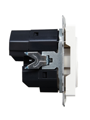 Розетка BRITE РЮш10-2-БрБ 16А с USB A+A 3.1А с заземл. защ. шторки бел. | код. BR-R14-16-U21-D31-K01 | IEK фото 6 Розетка BRITE РЮш10-2-БрБ 16А с USB A+A 3.1А с заземл. защ. шторки бел. | код. BR-R14-16-U21-D31-K01 | IEK фото 6