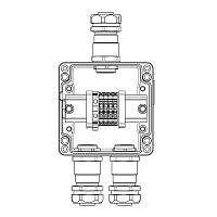 Взрывозащищенная клеммная коробка из алюминия TBE-A-12-(4xCBC.4-1xTEO.4)-2xKAEPM3MHK-20(A)-1xKAEPM3MHK-20(C)1Ex e IIC Т5 Gb / Ex tb | код 1201.121.22.11F | DKC