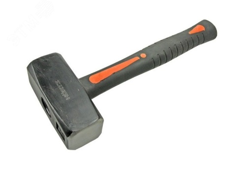 Кувалда 2 кг с фибергласовой рукояткой 300 мм | код 126911 | Hortz