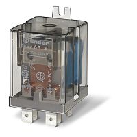 Силовое электромеханическое реле, монтаж в наконечники Faston 250 (6.3x0.8мм), 1NO 30A, контакты AgCdO (зазор ? 3мм), катушка 400В AC, степень защиты RTI, монтажный фланец, опции: нет, упаковка 1шт. | код 653184000300PAS | FINDER