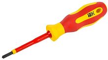Отвертка диэлектрическая PZ/SL1х80 Т2 ARMA2L 5 | код A2L5-SC30-T2-ZS-10-080 | IEK