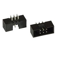 Разъём IDC RUICHI BH2-06(IDC2-06MS)наклон 2.00 мм, 6 контактов | код 109640 | Ruichi