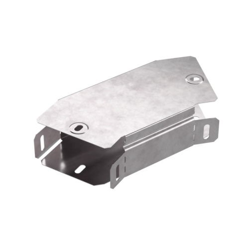 Угол горизонтальный 45 градусов с крышкой Стандарт 100х50 Промрукав | код PR16.0423 | ПРОМРУКАВ