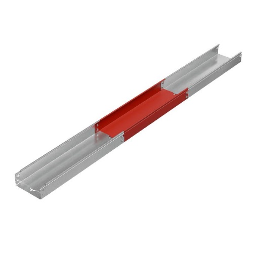 Лоток листовой неперфорированный 200х80 L2000 1мм "Быстрый монтаж ПЛЮС" LNplus80-200-1.0-2000 КМ PL2907 фото 3