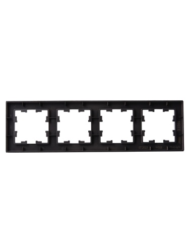 Рамка 4-м BRITE РУ-4-2-БрТБ стекло темн. бронза | код. BR-M42-G-K45 | IEK фото 4