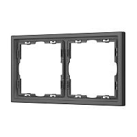 Рамка пластиковая FRM-NOBE-SFPL-2-GR Arlight 054218