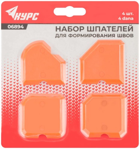 Шпатели эластичные для формирования швов, набор 4 шт | код 6894 | FIT фото 3