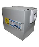 Ящик с понижающим трансформатором ЯТП-0,25 У3 220/12В, с 3-мя автоматами, IP30 (ЭТ) | код ET529459 | Электротехник