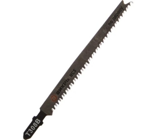 Пилки для лобзика Т308ВF по дереву, ламинату, чистый рез 116x90мм (2 шт) Вихрь, , Шт | код 73/10/5/14 | ВИХРЬ