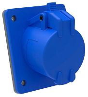 Розетка встраиваемая ССИ-413 16А-6ч/200-250В 2Р+PЕ IP44 MAGNUM | код. PSN41-016-3 | IEK