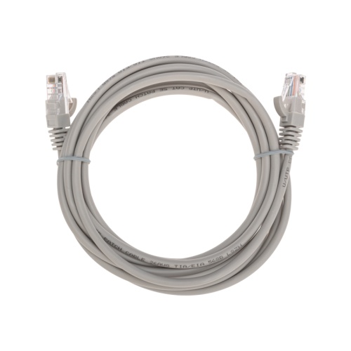 Патч-корд U/UTP, CAT 5e, RJ45-RJ45, 26AWG, LSZH, серый, 3м REXANT | код 02-0100-3 | REXANT Патч-корд U/UTP, CAT 5e, RJ45-RJ45, 26AWG, LSZH, серый, 3м REXANT | код 02-0100-3 | REXANT