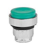 Головка кнопки OptiSignal D22 A4-PJ-3 с выступ толк зеленая металл ZB4BL3 | код 332247 | КЭАЗ