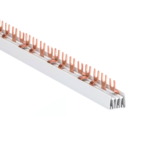 Шина соединительная 1П 63A FORK (вилка) 1м. (ANDELI) | код ADL16-250 | ANDELI
