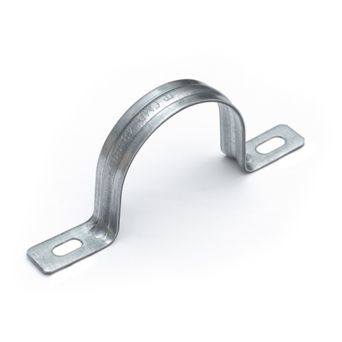 Скоба металлическая двухлапковая усиленная противопожарная СМДУ d48-50 мм (50шт/250шт уп/кор) Промрукав | код PR13.02418 | ПРОМРУКАВ