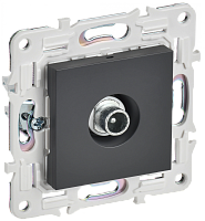 SKANDY Роз. TV проходная SK-A17T титан IEK | код SK-A10-P-K48 | IEK