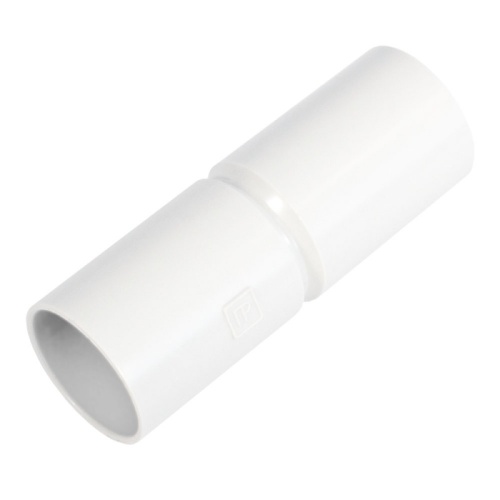 Патрубок-муфта белая d32 мм (5шт/200шт уп/кор) Промрукав | код PR13.02517 | ПРОМРУКАВ Патрубок-муфта белая d32 мм (5шт/200шт уп/кор) Промрукав | код PR13.02517 | ПРОМРУКАВ
