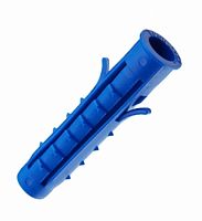 Дюбель четырехраспорный(универсальный) Чапай 8х80 шипы+усы (полипропилен) 50 шт - коробка с ок Tech- | код 111472 | Tech-KREP