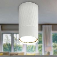 Светильник настенно-потолочный спот OL31 WH MR16 GU10 IP20 бел. ЭРА | код Б0056375 | Эра