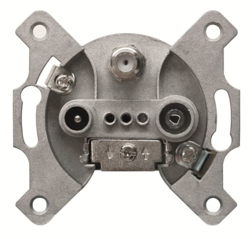 Basic 55 - Розетка TV-RD-SAT (шато-черный, лицевая панель, блистер) | код SP610230TRIAX1S-05.36-01.01-01.00 | ABB Basic 55 - Розетка TV-RD-SAT (шато-черный, лицевая панель, блистер) | код SP610230TRIAX1S-05.36-01.01-01.00 | ABB