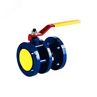 Кран шаровой стальной разборный фланцевый полнопроходной 11с67п Ду 20 Ру16 | код СФ.00.1.016.020 | МАРШАЛ