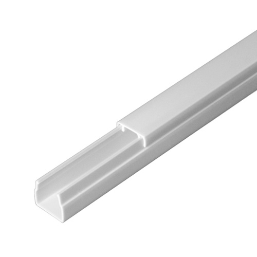 Кабель-канал белый 2-й замок в п/э 12х12 мм (120 м/уп) Промрукав | код PR03.0046 | ПРОМРУКАВ