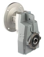 Насадной редуктор FA42 (i=33,60) вал вх./вых. 19/30 мм | код BFA42C(1/33.60)DSTN2H1 | INNOVARI