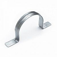 Скоба металлическая двухлапковая СМД d60-63 мм для монтажного пистолета (без отверстий) (50шт/200шт уп/кор) Промрукав | код PR13.1998 | ПРОМРУКАВ