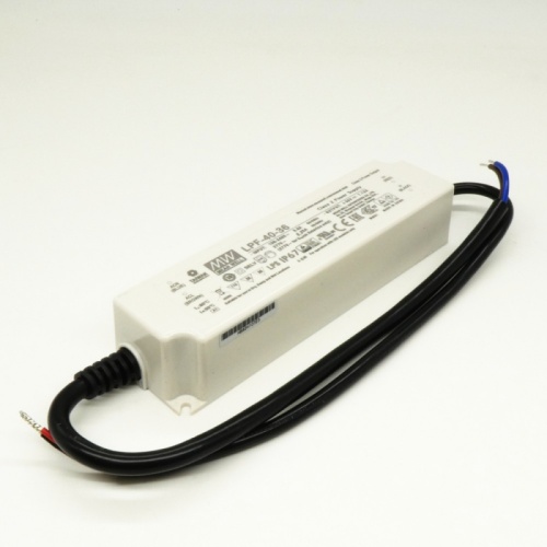 Источник питания AC-DC, 40Вт, вход 90…305В AC, 47…63Гц /127…431В DC, выход 36В/1.12A, ККМ, изоляция 3750В AC, в кожухе 162.5х42.5х32мм, -40…+70С | код LPF-40-36 | MeanWell