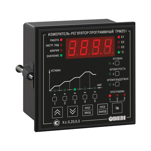 Программный ПИД-регулятор ТРМ251-Щ1.КРР | код 18751 | ОВЕН Программный ПИД-регулятор ТРМ251-Щ1.КРР | код 18751 | ОВЕН