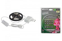 Комплект светодиодной ленты SMD2835-60 LED/м-12 В-4,8 Вт/м-IP20-3000 К (3 м), 18 Вт TDM | код SQ0331-0221 | TDM