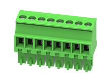 MC-RE3.5V11C Разъём гнездовой MC, шаг 3.5мм,11 конт., зел., шт | код MC-RE3.5V11C | SUPU