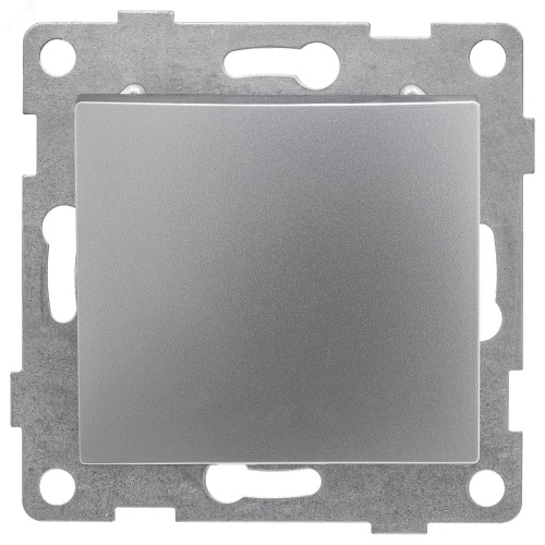 GUSI Bravo механизм выключателя 1кл. 2-х полюсный, скрытая установка, 10А, 250В. Цвет: серебро. | код С10В5-004 | GUSI ELECTRIC GUSI Bravo механизм выключателя 1кл. 2-х полюсный, скрытая установка, 10А, 250В. Цвет: серебро. | код С10В5-004 | GUSI ELECTRIC