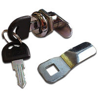 Замок почтовый для дверей и боковых панелей шкафов TWT | код TWT-CB-LOCK | TWT