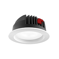 Светильник светодиодный ДВО-52Вт IP65 5300Лм 4000К DL-PRO круглый 226*96 | код V1-R0-00777-10000-6505240 | Вартон