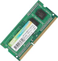 Память DDR3 4GB 1600MHz Silicon Power SP004GBSTU160N02 RTL PC3-12800 CL11 SO-DIMM 204-pin 1.5В Ret | код 986105 | Silicon Power