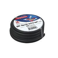 Кабель силовой медный ВВГ-Пнг(А) 3x2,5 мм кв, длина 10 метров, ГОСТ 31996-2012, ТУ 16-705.499-2010 REXANT | код 01-8212-10 | REXANT